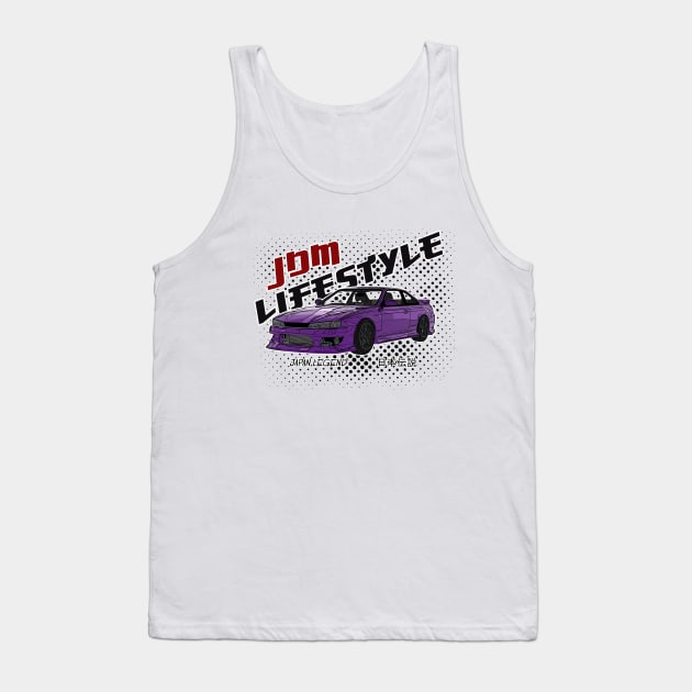 Nissan Silvia s14 Tank Top by JDMzone